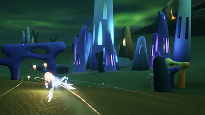 Aura: The the Lightbringer: Story driven interactive installation